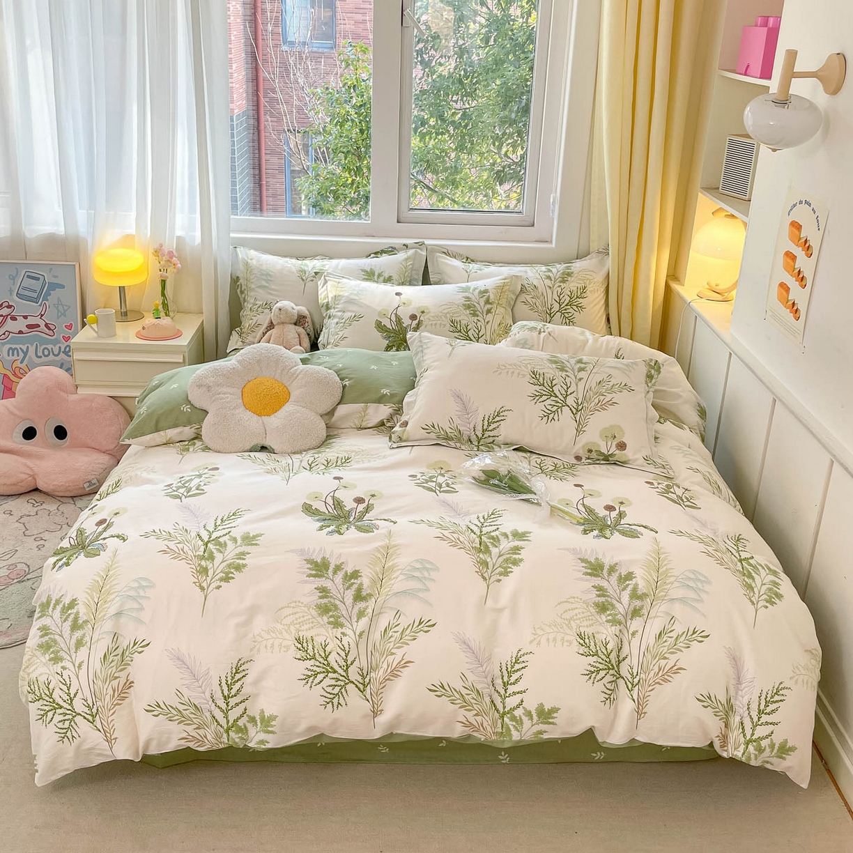 91家纺网 家纺一手货源 找家纺 涵宸家纺 2026新款亲肤舒适全棉印花单被套-68系列 总 B金秋