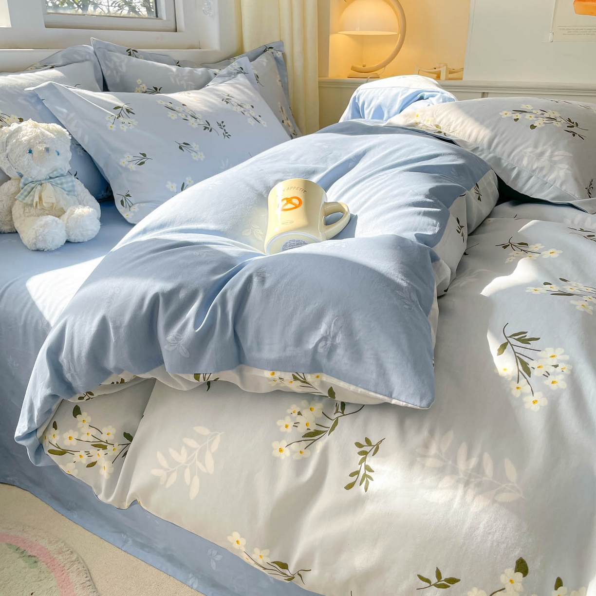 91家纺网 家纺一手货源 找家纺 涵宸家纺 2026新款亲肤舒适全棉印花单被套-68系列 总 B那年花开