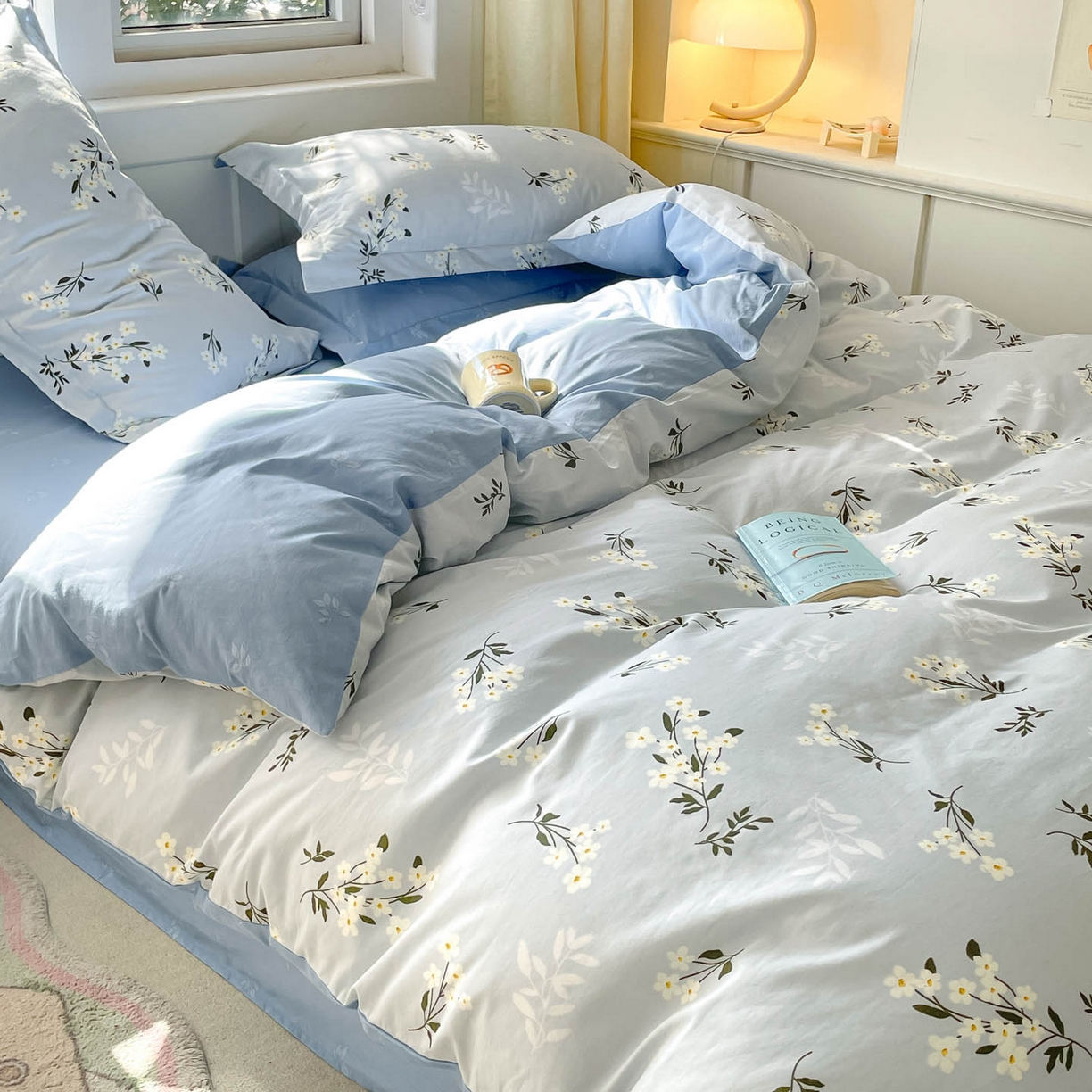 91家纺网 家纺一手货源 找家纺 涵宸家纺 2026新款亲肤舒适全棉印花单被套-68系列 总 B那年花开