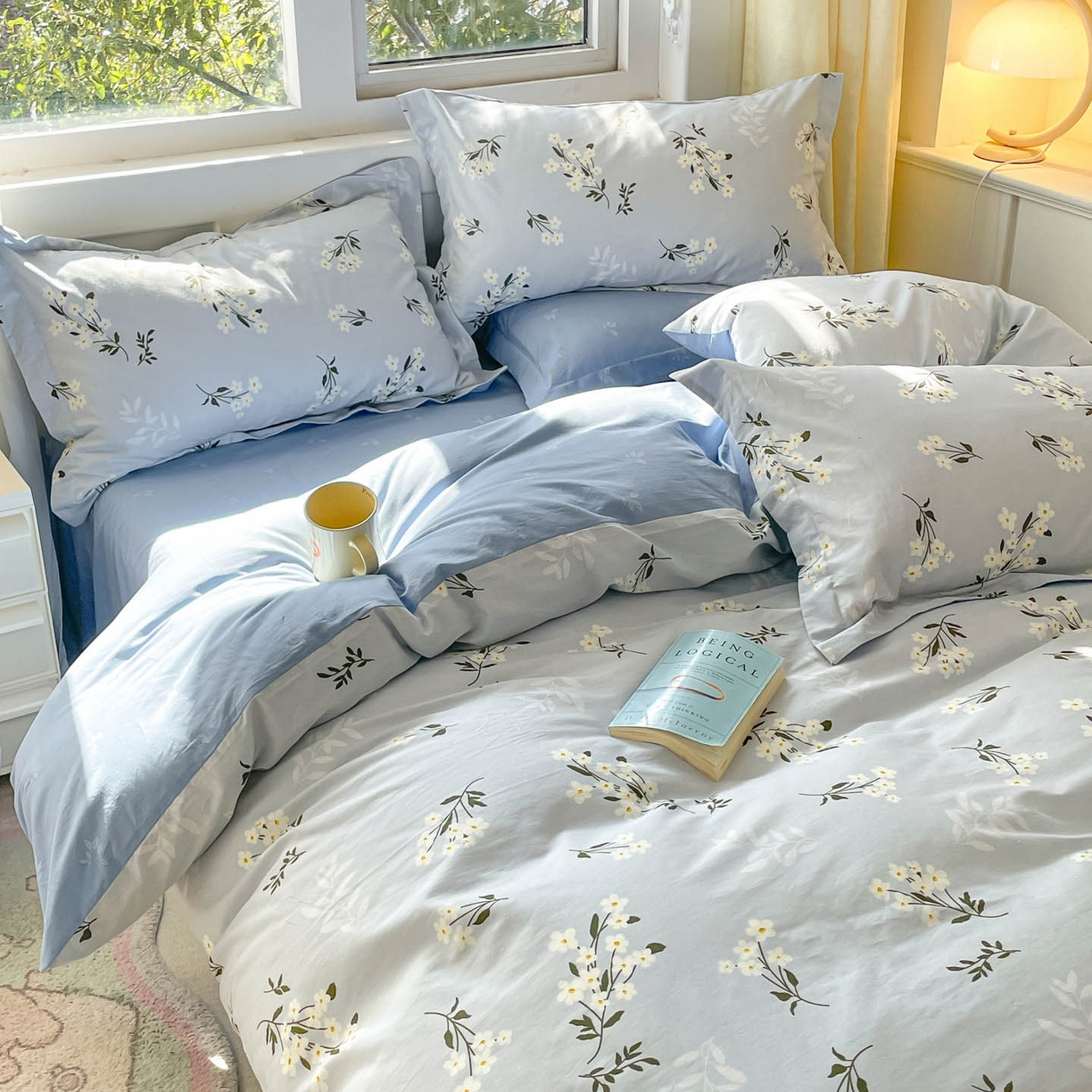 91家纺网 家纺一手货源 找家纺 涵宸家纺 2026新款亲肤舒适全棉印花单被套-68系列 总 B那年花开