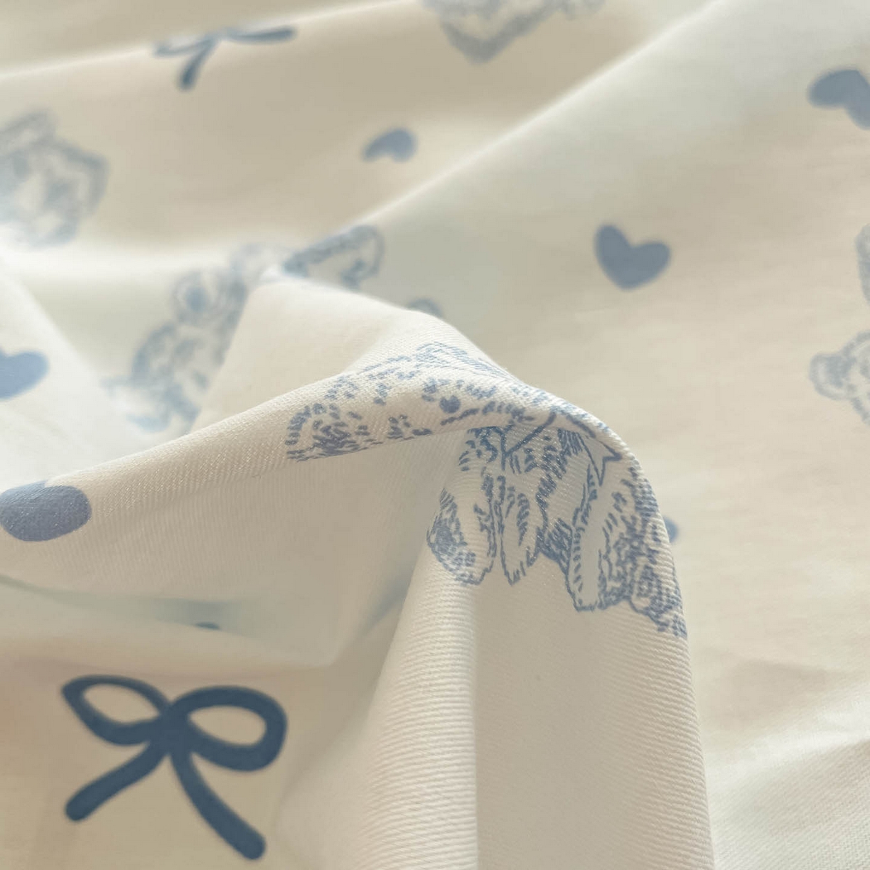 91家纺网 家纺一手货源 找家纺 涵宸家纺 2026新款亲肤舒适全棉印花单被套-68系列 总 B幸运熊