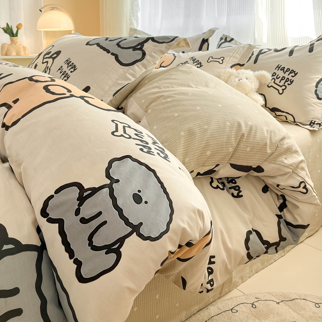 91家纺网 家纺一手货源 找家纺 涵宸家纺 2026新款亲肤舒适全棉印花单被套-68系列 总 A玛基拉