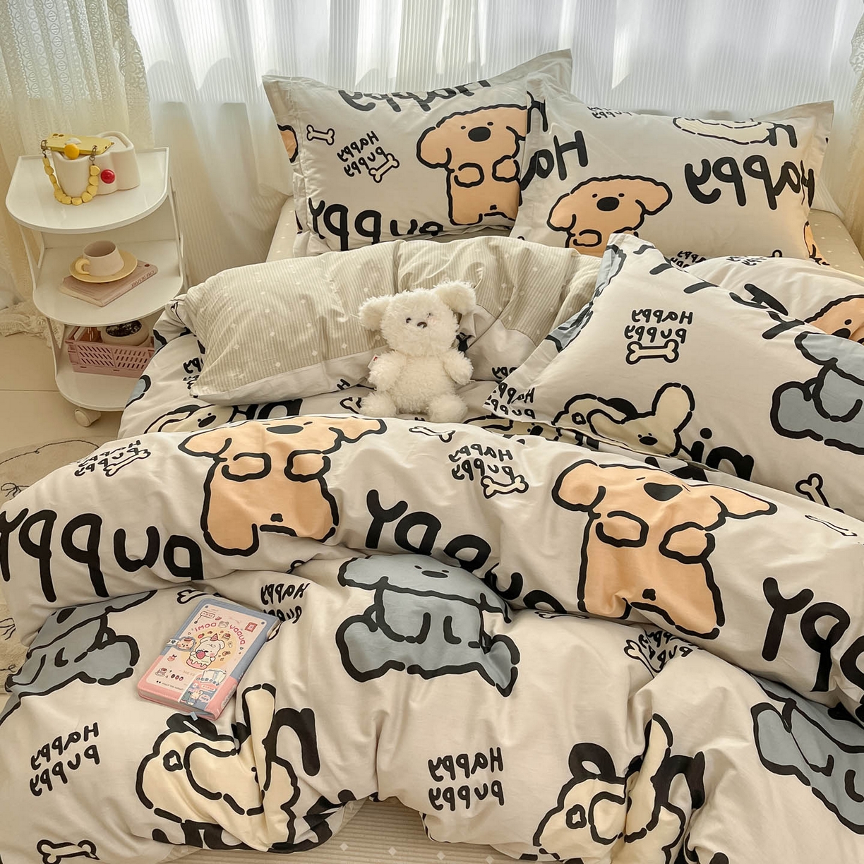 91家纺网 家纺一手货源 找家纺 涵宸家纺 2026新款亲肤舒适全棉印花单被套-68系列 总 A玛基拉