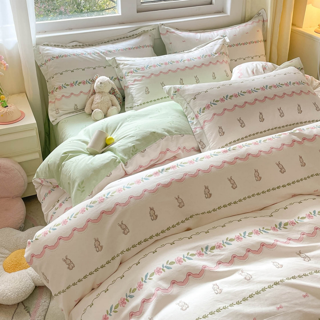 91家纺网 家纺一手货源 找家纺 涵宸家纺 2026新款亲肤舒适全棉印花单被套-68系列 总 B辛德瑞拉