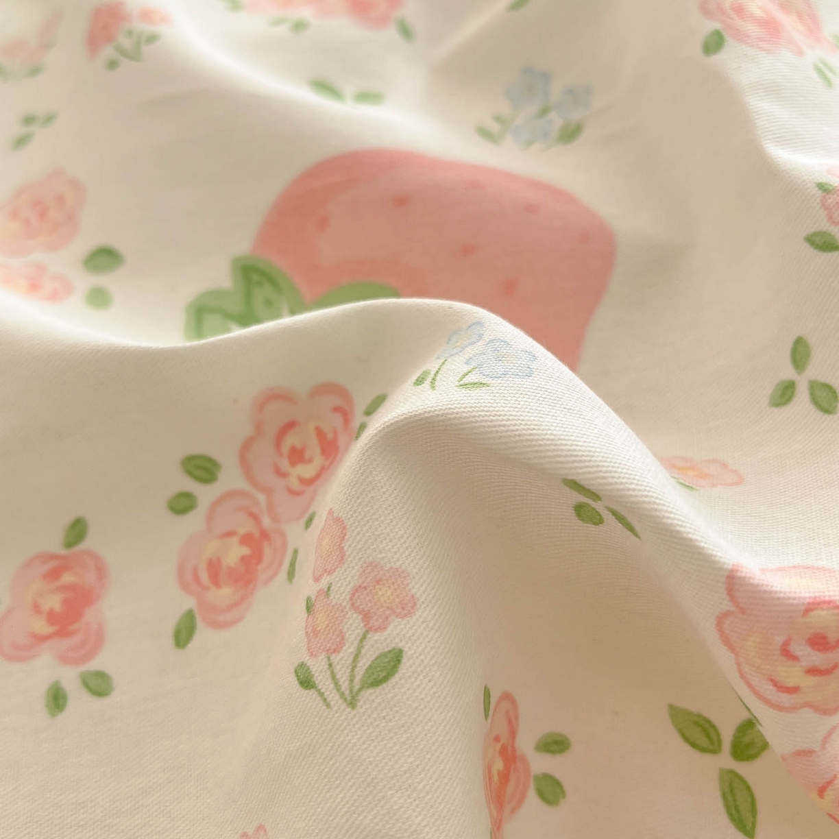 91家纺网 家纺一手货源 找家纺 涵宸家纺 2026新款亲肤舒适全棉印花单被套-68系列 总 B萌小喵