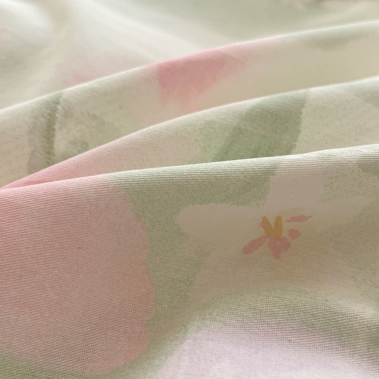 91家纺网 家纺一手货源 找家纺 涵宸家纺 2025新款亲肤舒适全棉印花四件套-68系列 总 B绿铃