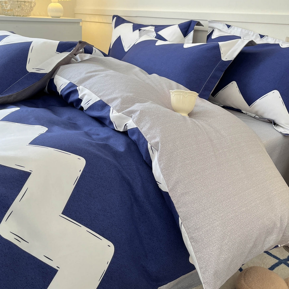 91家纺网 家纺一手货源 找家纺 涵宸家纺 2025新款亲肤舒适全棉印花四件套-68系列 总 D简爱