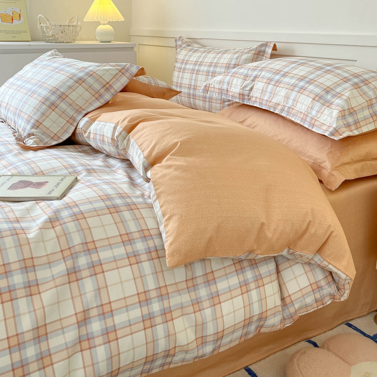 91家纺网 家纺一手货源 找家纺 涵宸家纺 2025新款亲肤舒适全棉印花四件套-68系列 总 D约里克