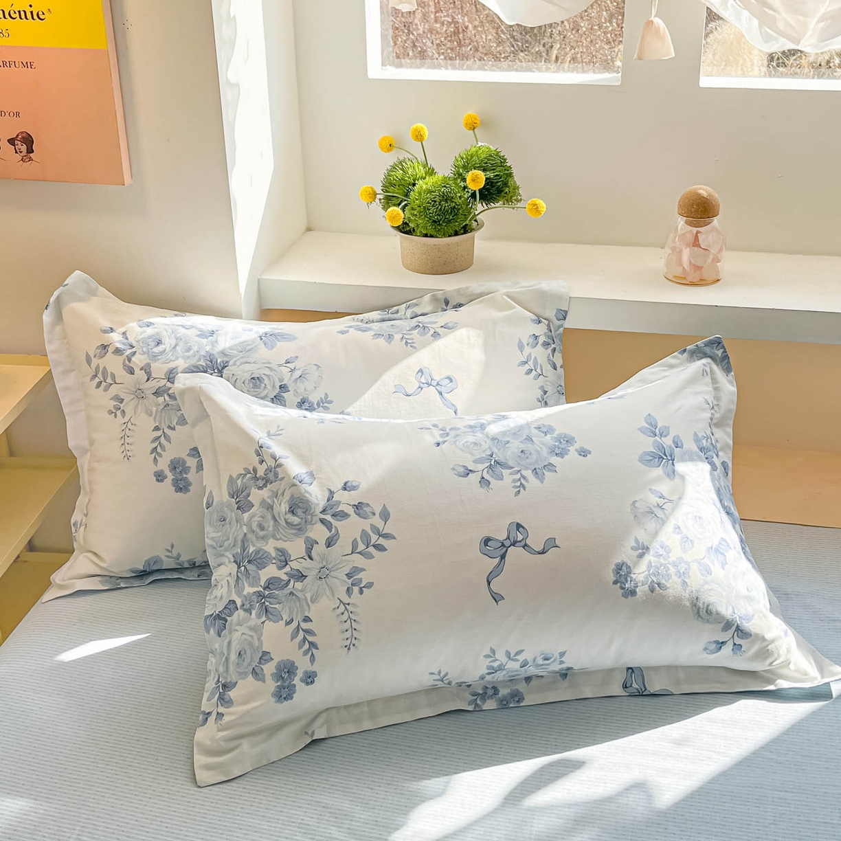 91家纺网 家纺一手货源 找家纺 涵宸家纺 2025新款亲肤舒适全棉印花四件套-68系列 总 F春宛