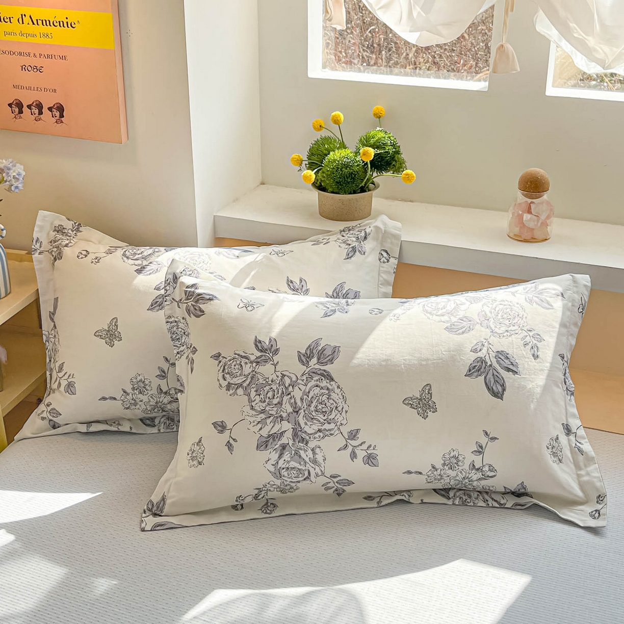 91家纺网 家纺一手货源 找家纺 涵宸家纺 2025新款亲肤舒适全棉印花四件套-68系列 总 F秀雅