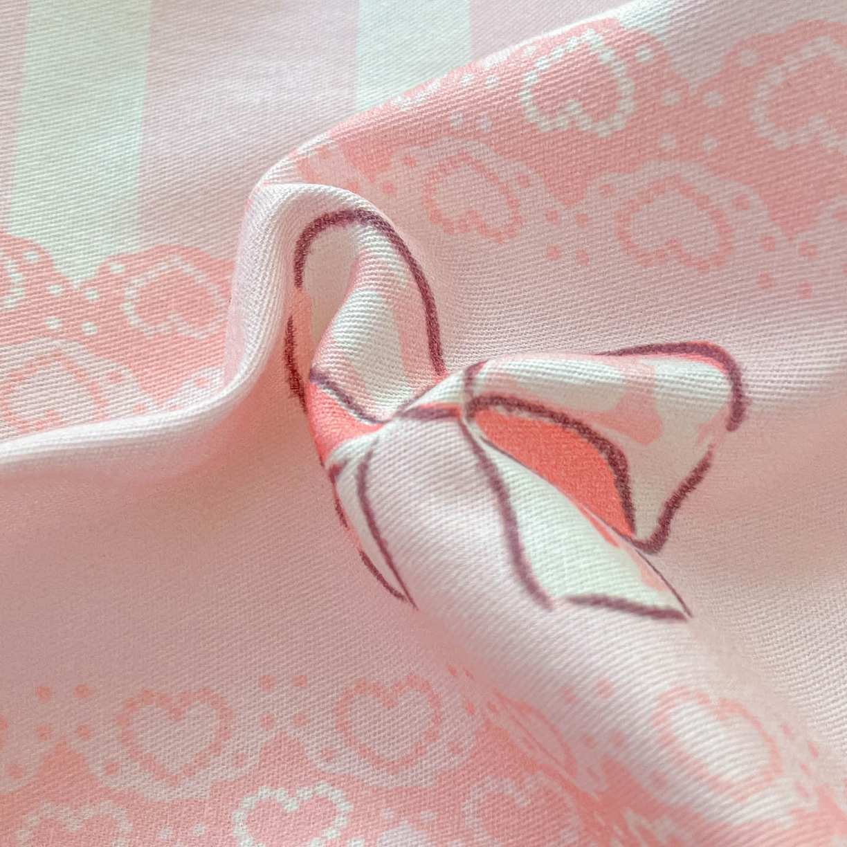 91家纺网 家纺一手货源 找家纺 涵宸家纺 2025新款亲肤舒适全棉印花四件套-68系列 总 A草莓小羊