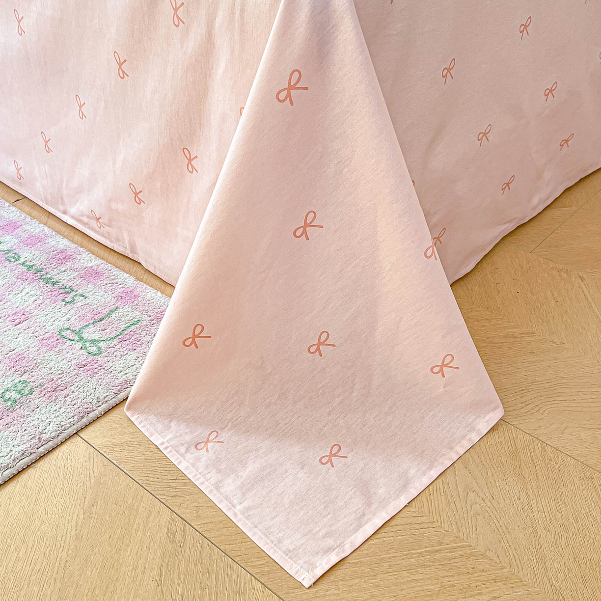 91家纺网 家纺一手货源 找家纺 涵宸家纺 2025新款亲肤舒适全棉印花四件套-68系列 总 A蛋糕小熊