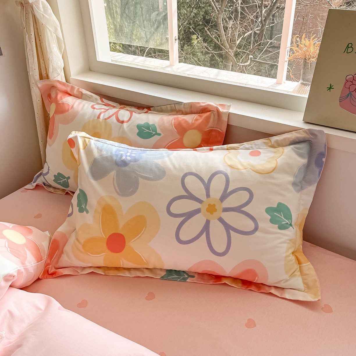 91家纺网 家纺一手货源 找家纺 涵宸家纺 2025新款亲肤舒适全棉印花四件套-68系列 总 B爱恋