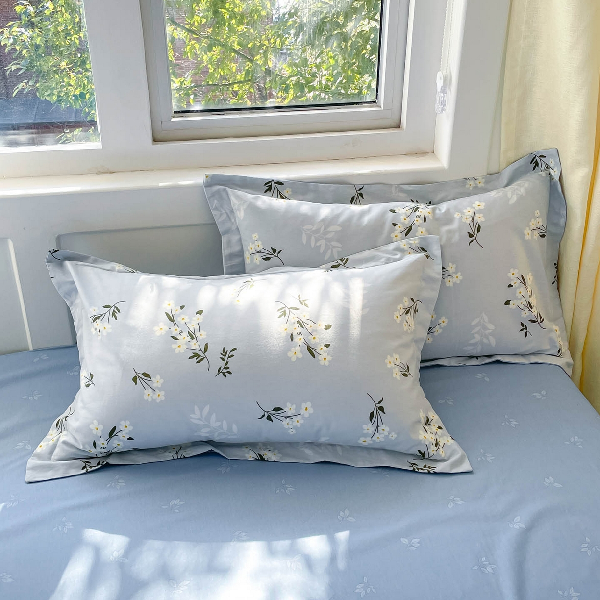 91家纺网 家纺一手货源 找家纺 涵宸家纺 2025新款亲肤舒适全棉印花四件套-68系列 总 B那年花开