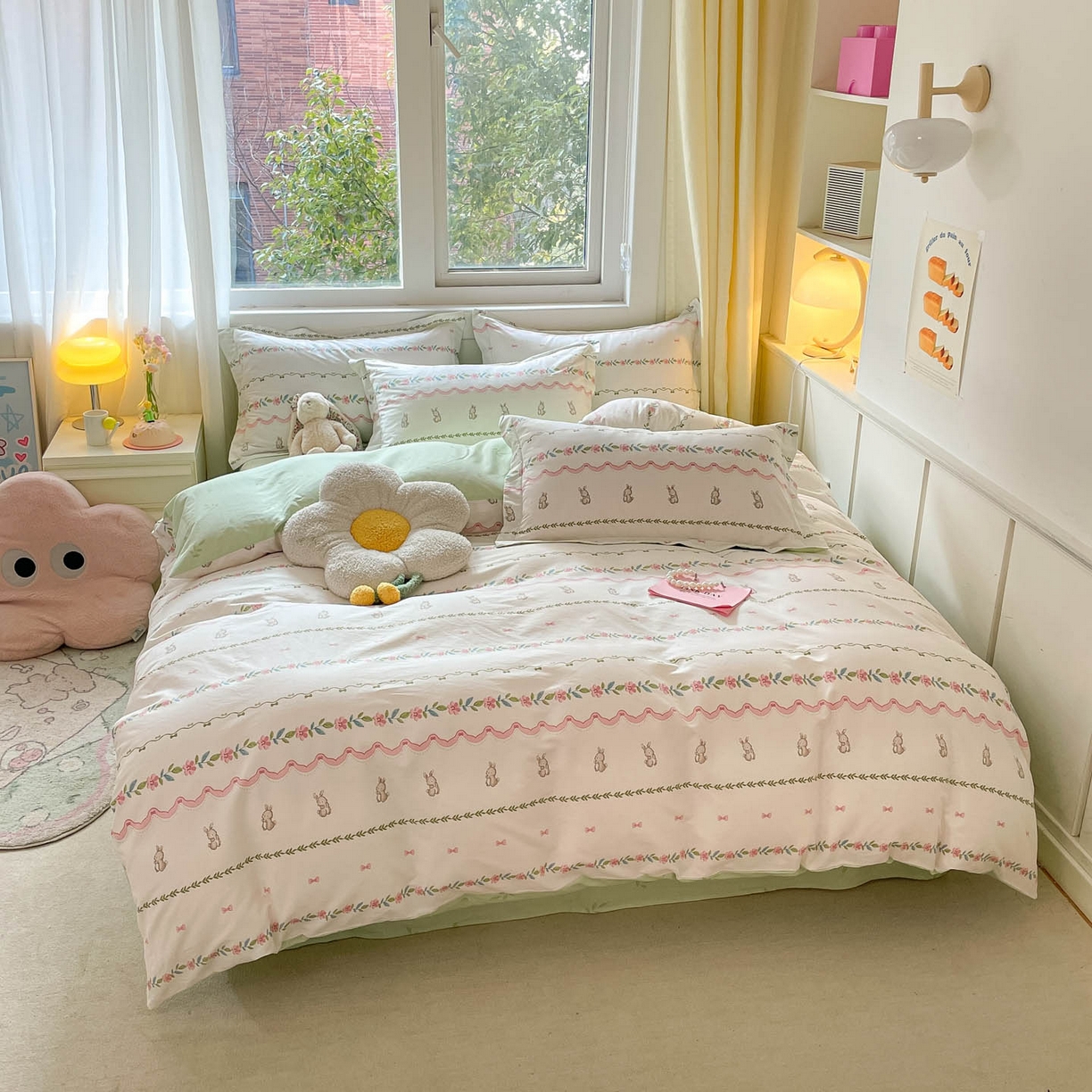 91家纺网 家纺一手货源 找家纺 涵宸家纺 2025新款亲肤舒适全棉印花四件套-68系列 总 B辛德瑞拉