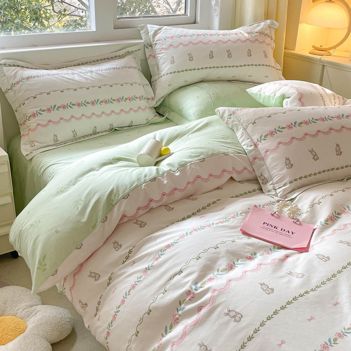 91家纺网 家纺一手货源 找家纺 涵宸家纺 2025新款亲肤舒适全棉印花四件套-68系列 总 B辛德瑞拉