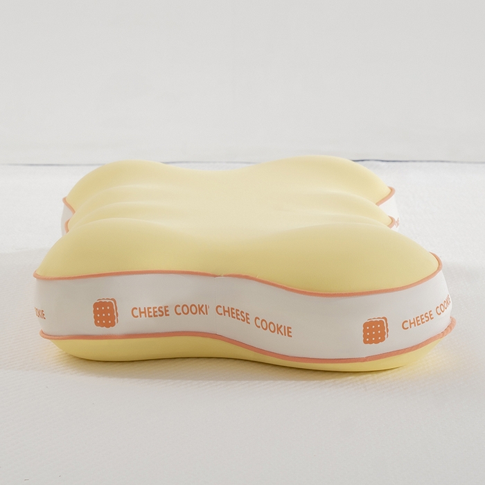 91家纺网 家纺一手货源 找家纺 （总）昕科 2026新款奶油曲奇饼干记忆棉枕-成人记忆棉枕芯饼干枕头