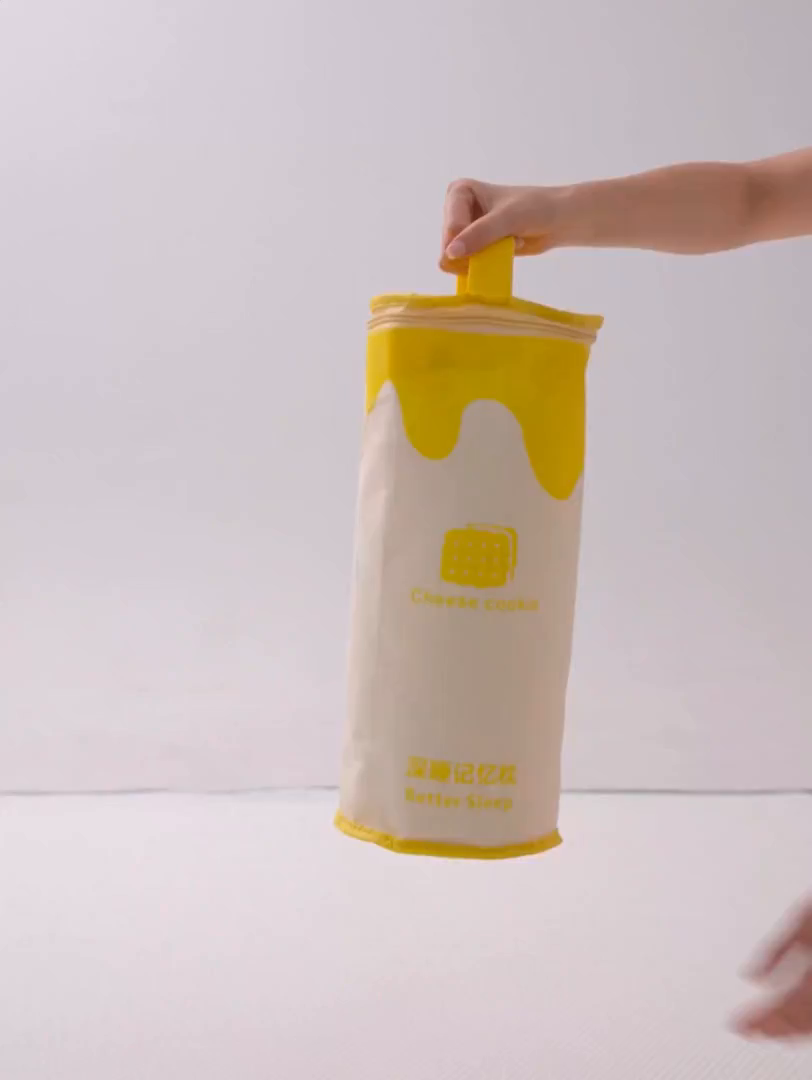 91家纺网 家纺一手货源 找家纺 （总）昕科 2026新款奶油曲奇饼干记忆棉枕-成人记忆棉枕芯饼干枕头