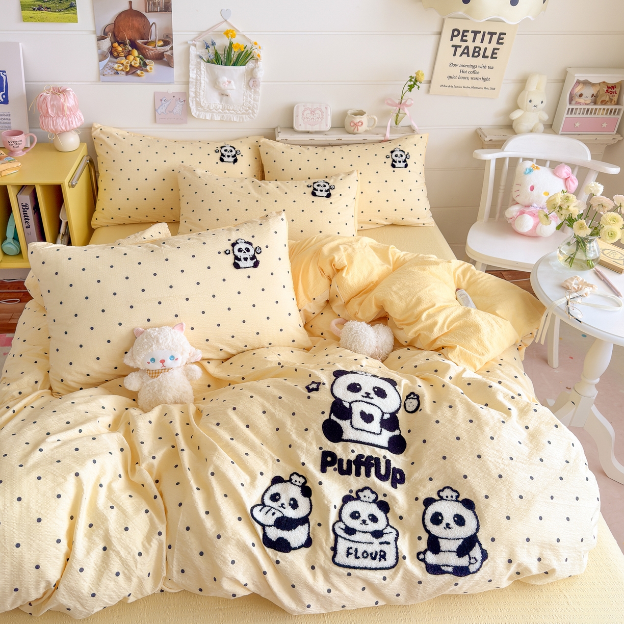 91家纺网 家纺一手货源 找家纺 （总）卡斯诺家纺馆 2026新款皱皱棉双层纱毛巾绣四件套（下载文件包含买家秀）