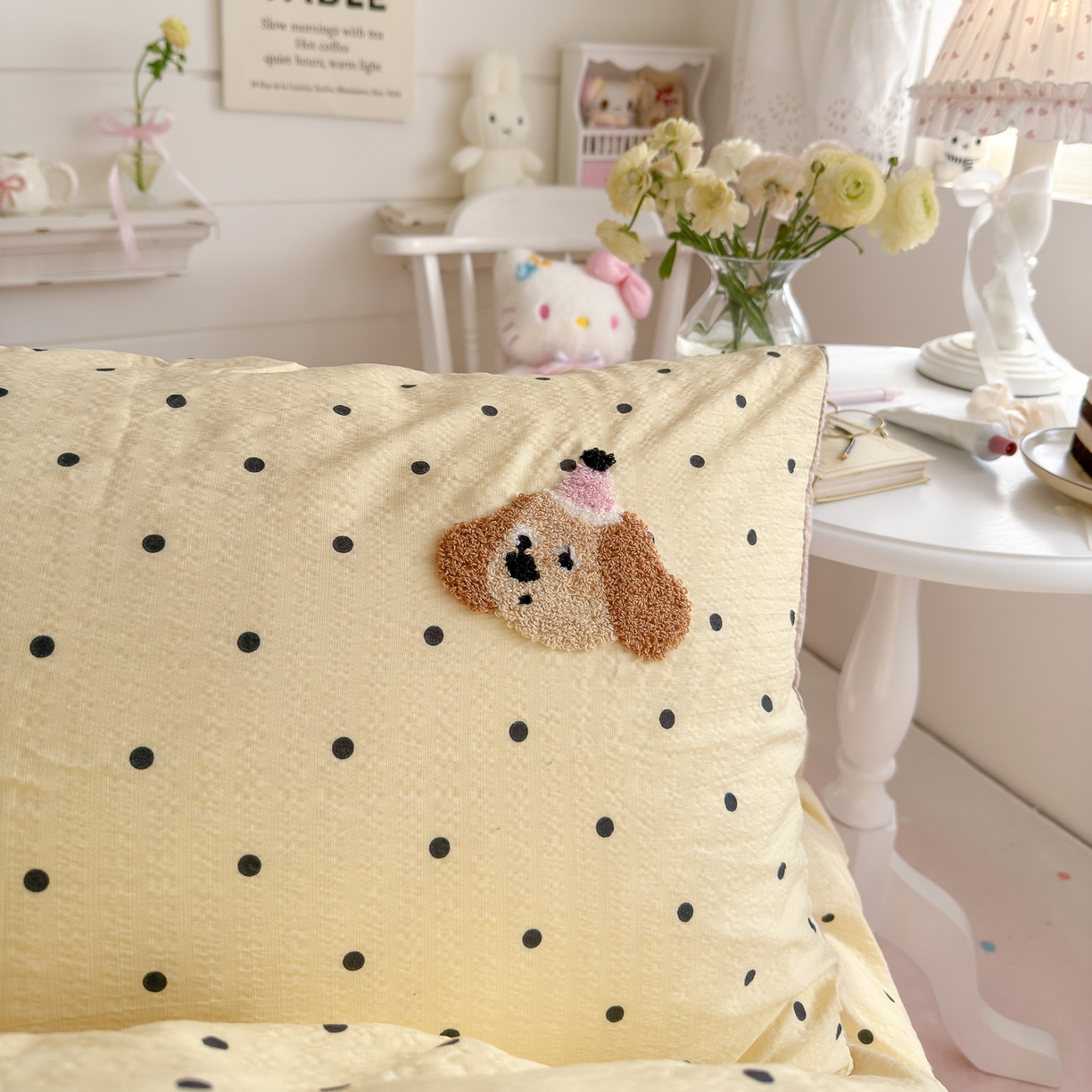 91家纺网 家纺一手货源 找家纺 （总）卡斯诺家纺馆 2026新款皱皱棉双层纱毛巾绣四件套（下载文件包含买家秀）