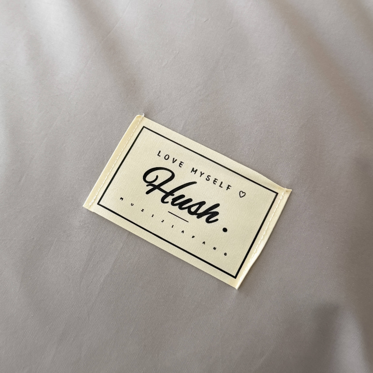 91家纺网 家纺一手货源 找家纺 木子家纺 2026新款高支高密全棉纯棉双拼纯色四件套 落叶黄桃