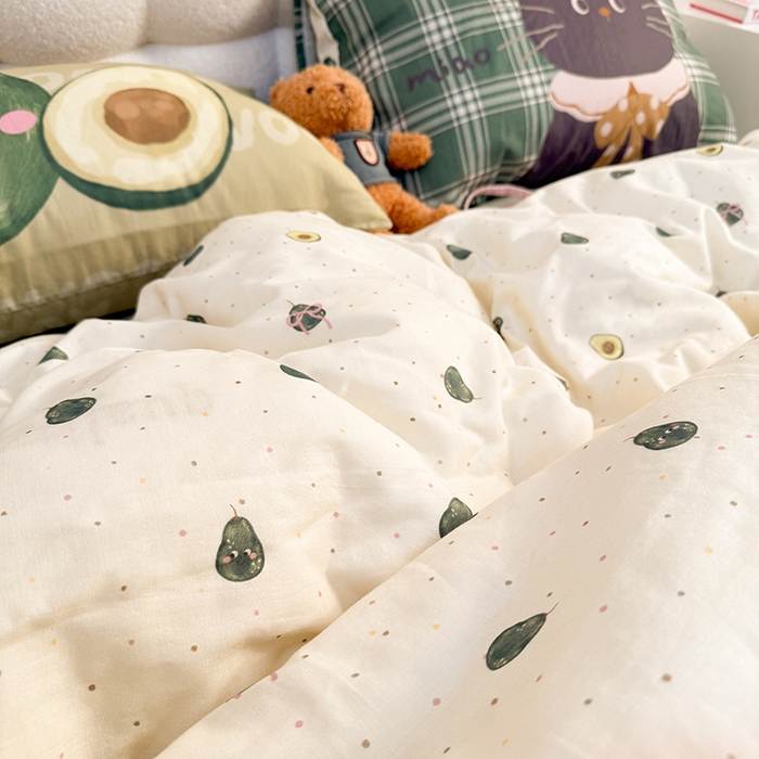 91家纺网 家纺一手货源 找家纺 （总）淑女公社家纺 2026新款印加绣双层纱全棉纯棉四件套