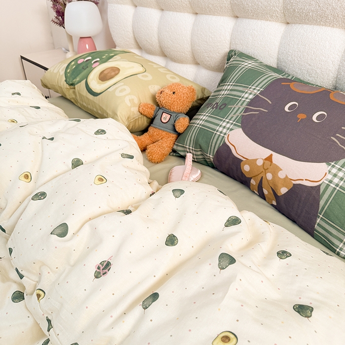 91家纺网 家纺一手货源 找家纺 （总）淑女公社家纺 2026新款印加绣双层纱全棉纯棉四件套