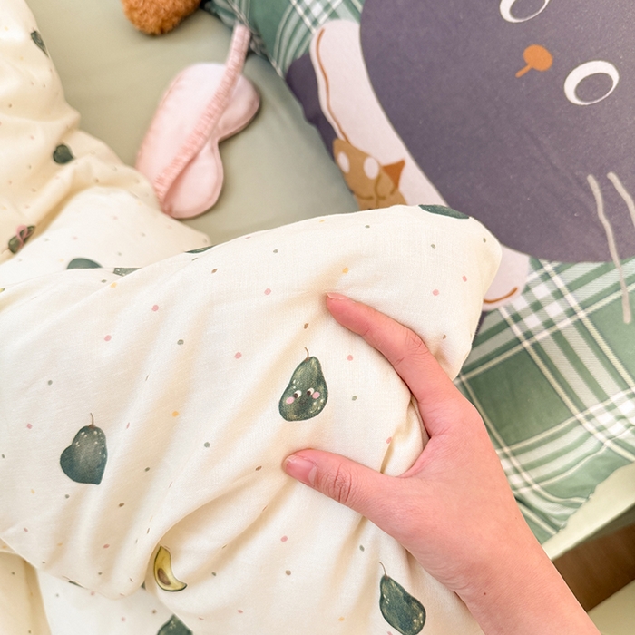 91家纺网 家纺一手货源 找家纺 淑女公社家纺 2026新款印加绣双层纱全棉纯棉四件套 富得流油