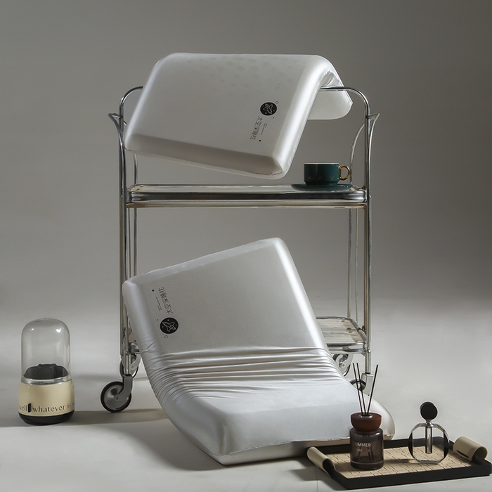 91家纺网 家纺一手货源 找家纺 （总）蝶飞舞 2026新款【源头工厂】深睡慢回弹打孔太空记忆枕枕头枕芯