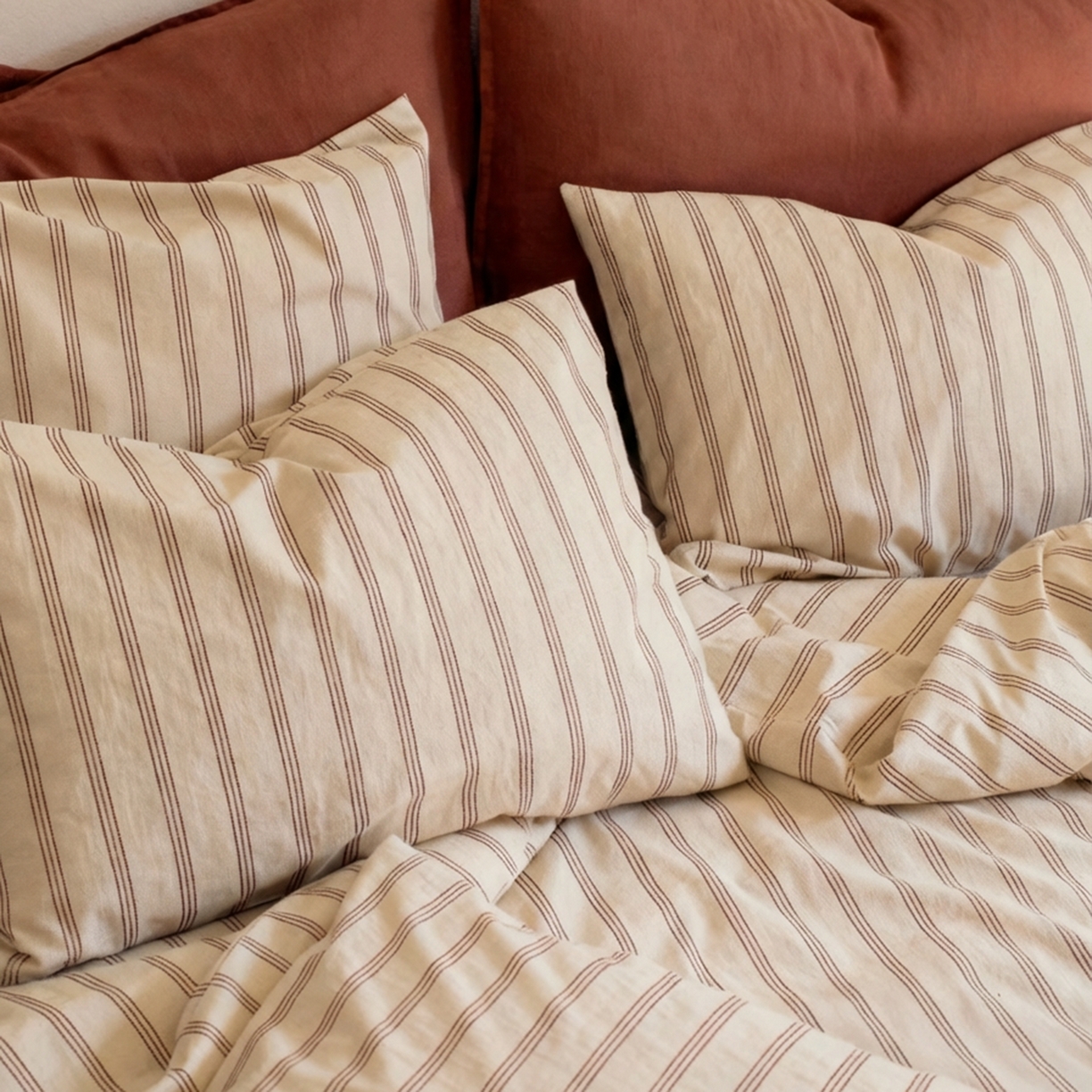 91家纺网 家纺一手货源 找家纺 （总）原研家居 2026新款舒适亲肤水洗棉麻四件套