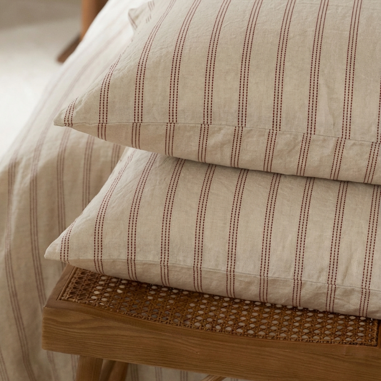 91家纺网 家纺一手货源 找家纺 （总）原研家居 2026新款舒适亲肤水洗棉麻四件套