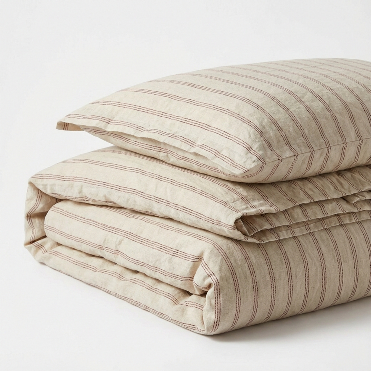 91家纺网 家纺一手货源 找家纺 原研家居 2026新款舒适亲肤水洗棉麻四件套 云栖