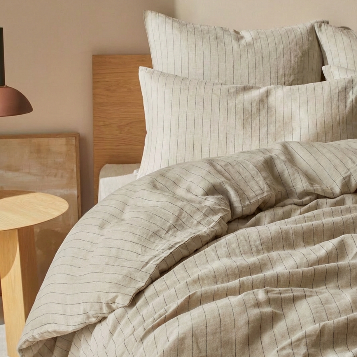 原研家居 2026新款舒适亲肤水洗棉麻四件套 云缦