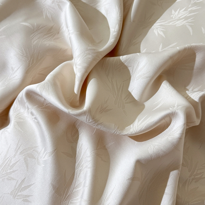 91家纺网 家纺一手货源 找家纺 你好美丽 2026新款提花水洗棉大宽边四件套-诺澜系列 诺澜杏