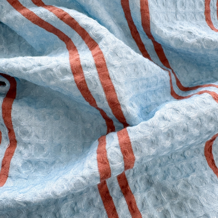 91家纺网 家纺一手货源 找家纺 （总）曼之夏 2026新款A类全棉华夫格提花贝壳边四件套