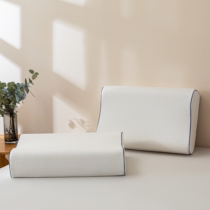 91家纺网 家纺一手货源 找家纺 （总）绮甜枕语 2026新款护颈椎睡眠枕加高加大单人记忆棉枕芯跨境亚马逊慢回弹记忆棉枕头