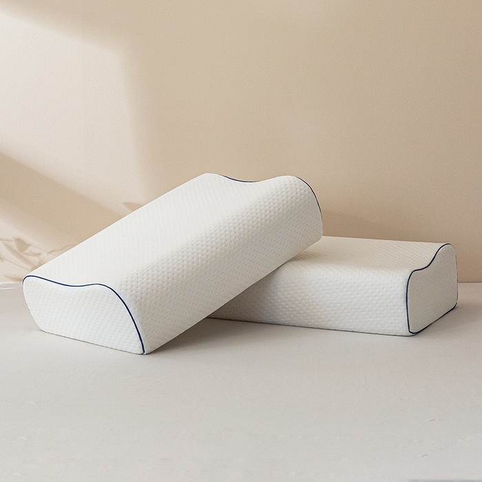 91家纺网 家纺一手货源 找家纺 （总）绮甜枕语 2026新款护颈椎睡眠枕加高加大单人记忆棉枕芯跨境亚马逊慢回弹记忆棉枕头