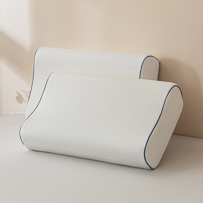 （总）绮甜枕语 2026新款护颈椎睡眠枕加高加大单人记忆棉枕芯跨境亚马逊慢回弹记忆棉枕头