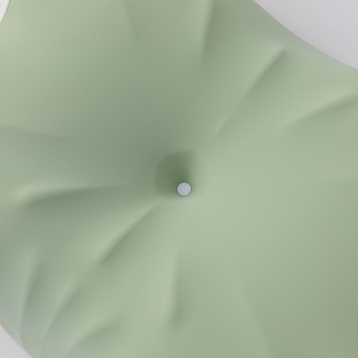 91家纺网 家纺一手货源 找家纺 绮甜枕语 2026新款亚马逊异形牛角枕记忆棉护颈冰丝助睡眠跨境枕头慢回弹支撑蝶形枕 绿色