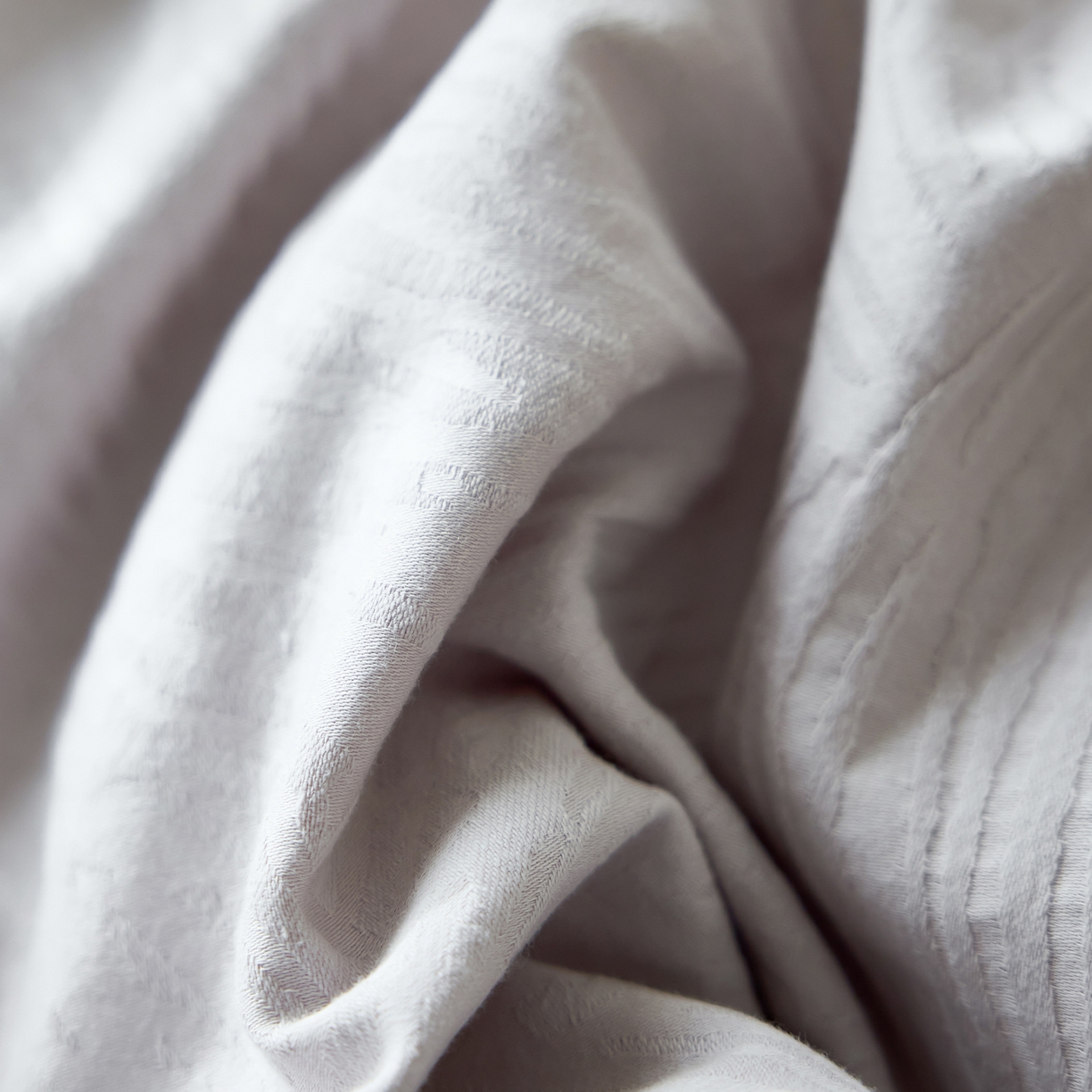 91家纺网 家纺一手货源 找家纺 小懒猪 2026新款亲肤舒适立体全棉纯棉提花四件套-系列三 布兰卡-银灰