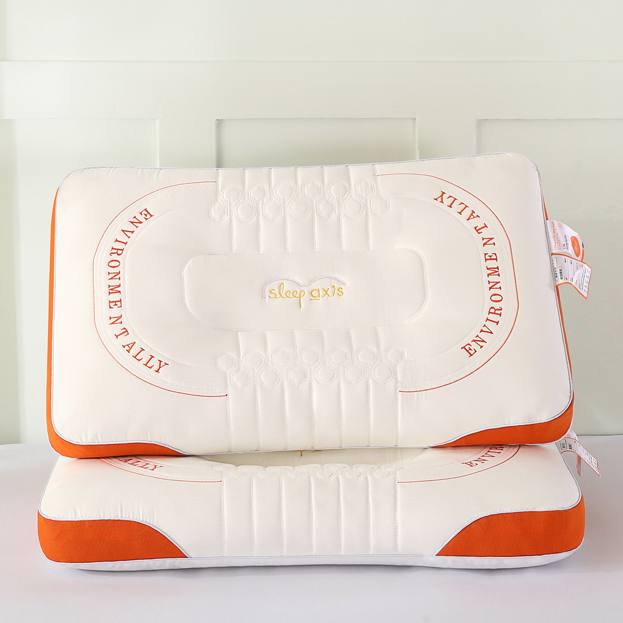 91家纺网 家纺一手货源 找家纺 （总）织布人 2026新款枕芯亲肤锦棉立体零压护颈深睡枕头成人家用学生宿舍枕芯枕头枕芯