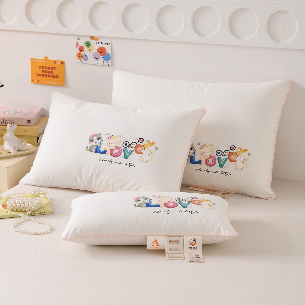 91家纺网 家纺一手货源 找家纺 （总）织布人 2026新款A类全棉卡通软枕枕头枕芯