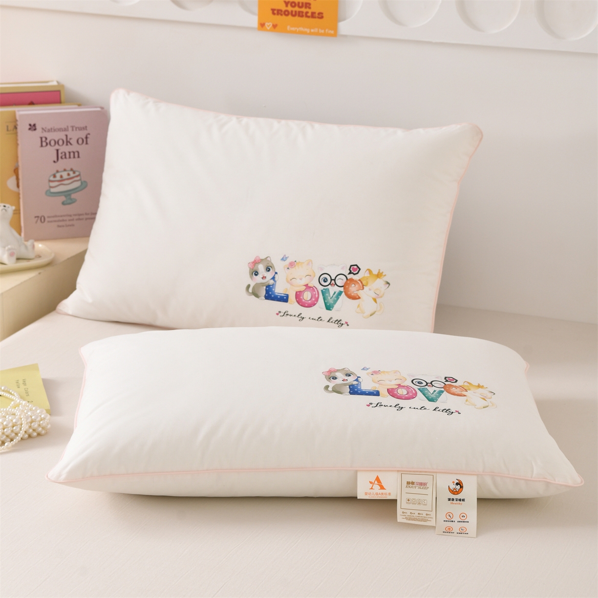 91家纺网 家纺一手货源 找家纺 （总）织布人 2026新款A类全棉卡通软枕枕头枕芯