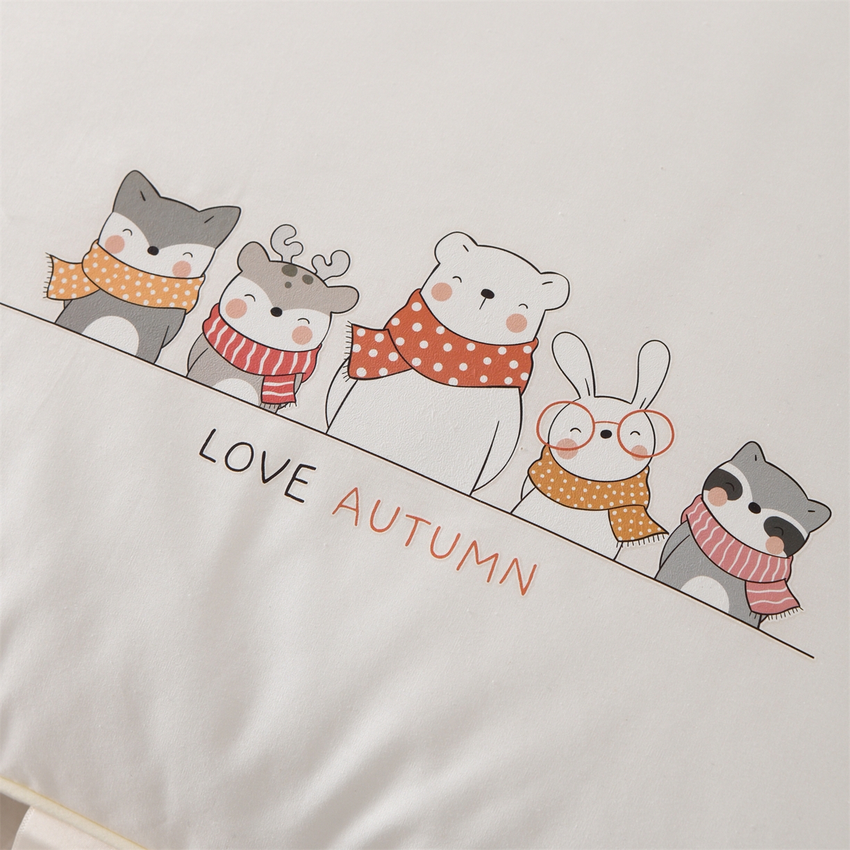 91家纺网 家纺一手货源 找家纺 织布人 2026新款A类全棉卡通软枕枕头枕芯 动物伙伴