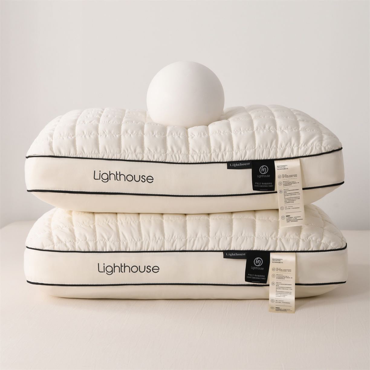 91家纺网 家纺一手货源 找家纺 （总）织布人 2026新款枕芯立体绵芙泡泡格软枕头轻奢成人家用枕头学生宿舍枕芯枕头枕芯