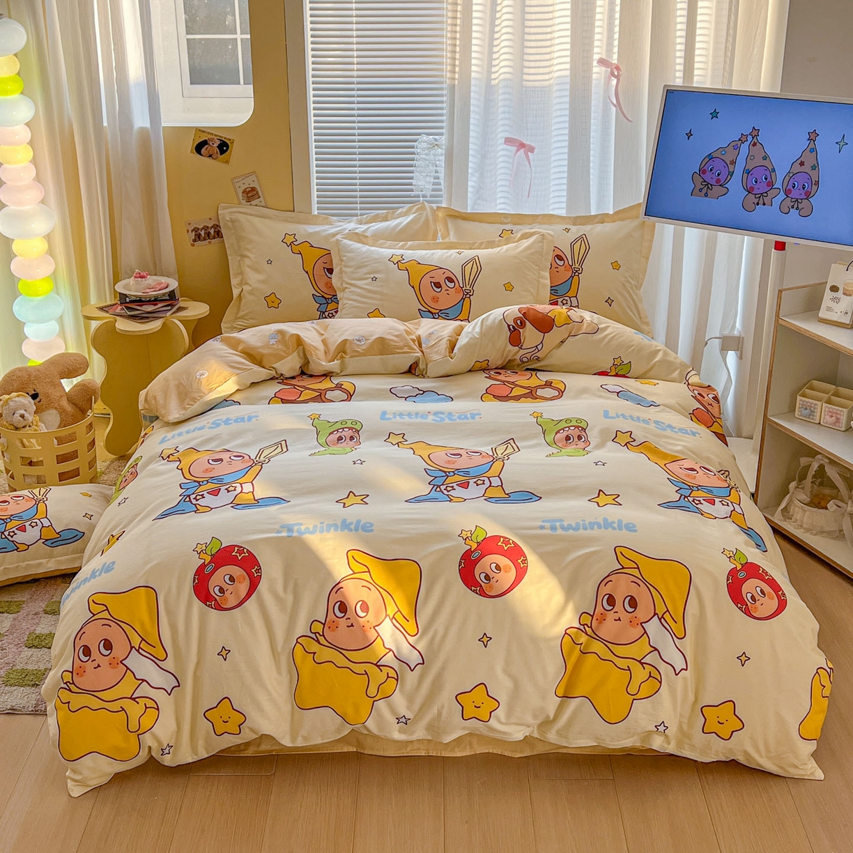 91家纺网 家纺一手货源 找家纺 （总）浩诚 2026新款全棉卡通四件套第3批（陆续更新）