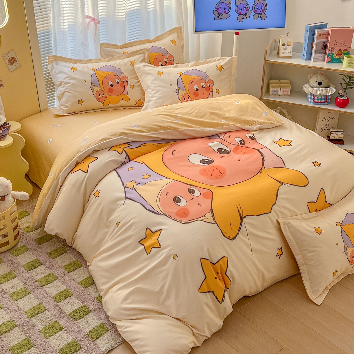 91家纺网 家纺一手货源 找家纺 （总）浩诚 2026新款全棉卡通四件套第3批（陆续更新）