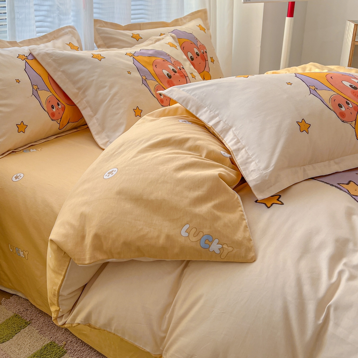 91家纺网 家纺一手货源 找家纺 （总）浩诚 2026新款全棉卡通四件套第3批（陆续更新）