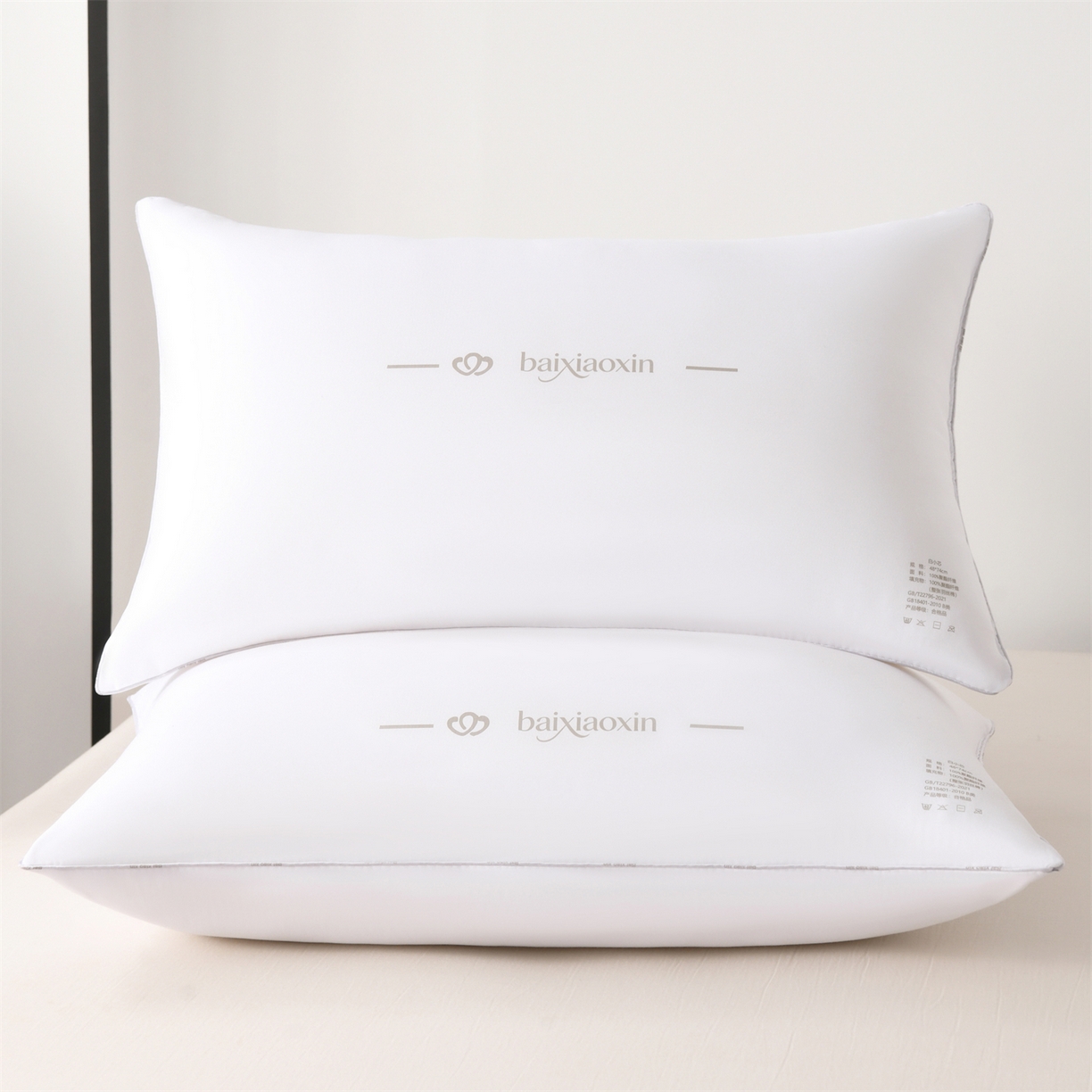 91家纺网 家纺一手货源 找家纺 （总）织布人 2026新款枕芯亲肤磨毛整张羽丝棉白小芯酒店软枕学生成人家用枕头