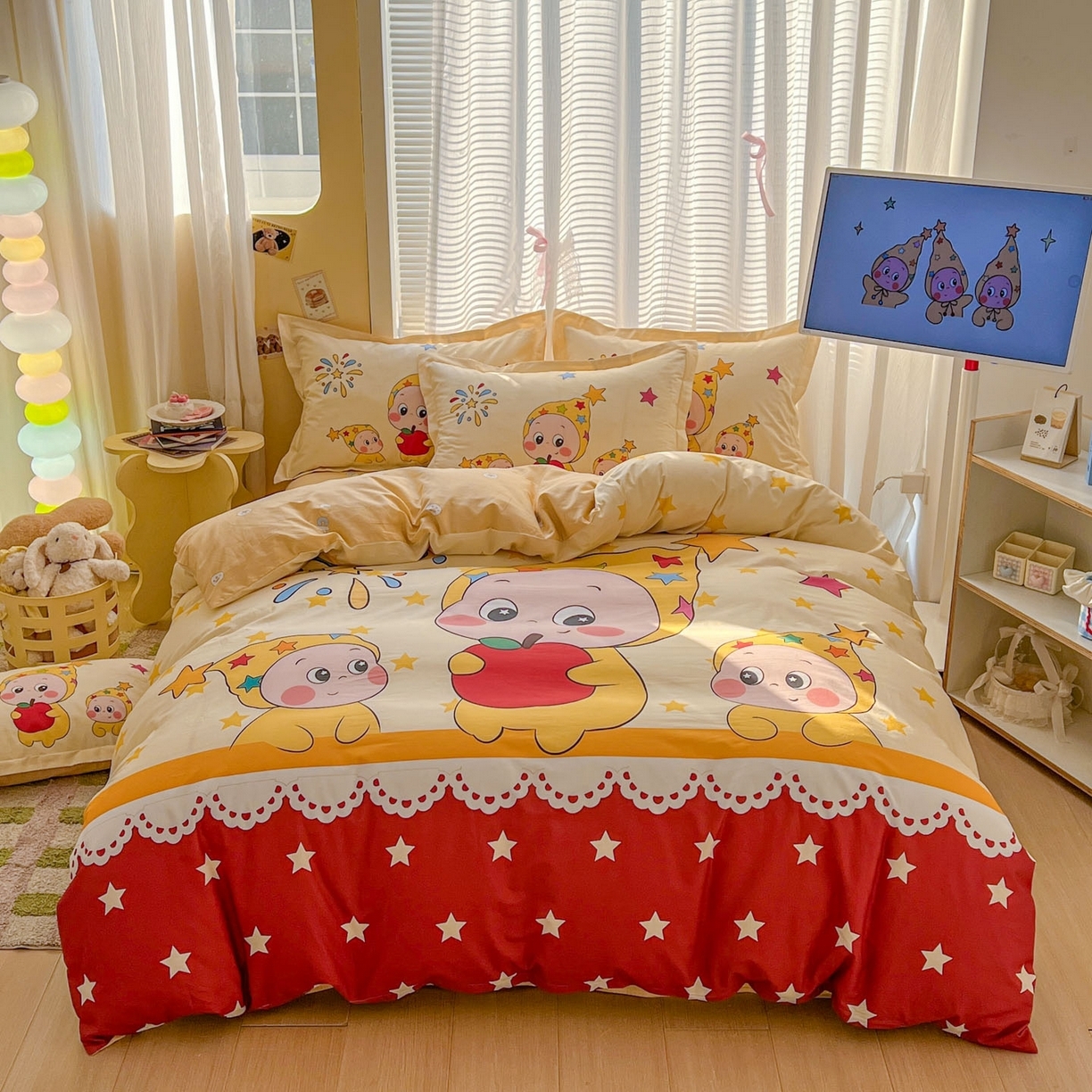 91家纺网 家纺一手货源 找家纺 （总）浩诚 2026新款全棉卡通四件套第3批（陆续更新）